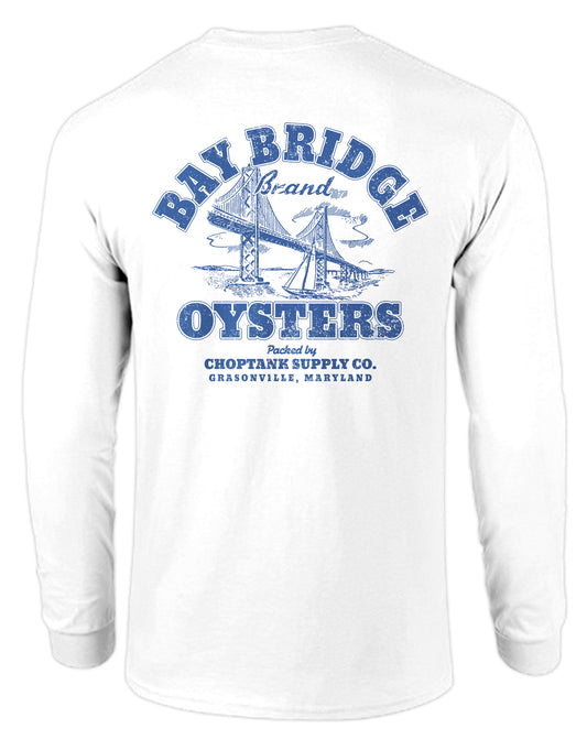 BAY BRIDGE BRAND OYSTERS, ADULT LS