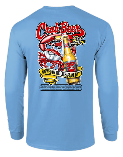 CRAB BEER, ADULT LS