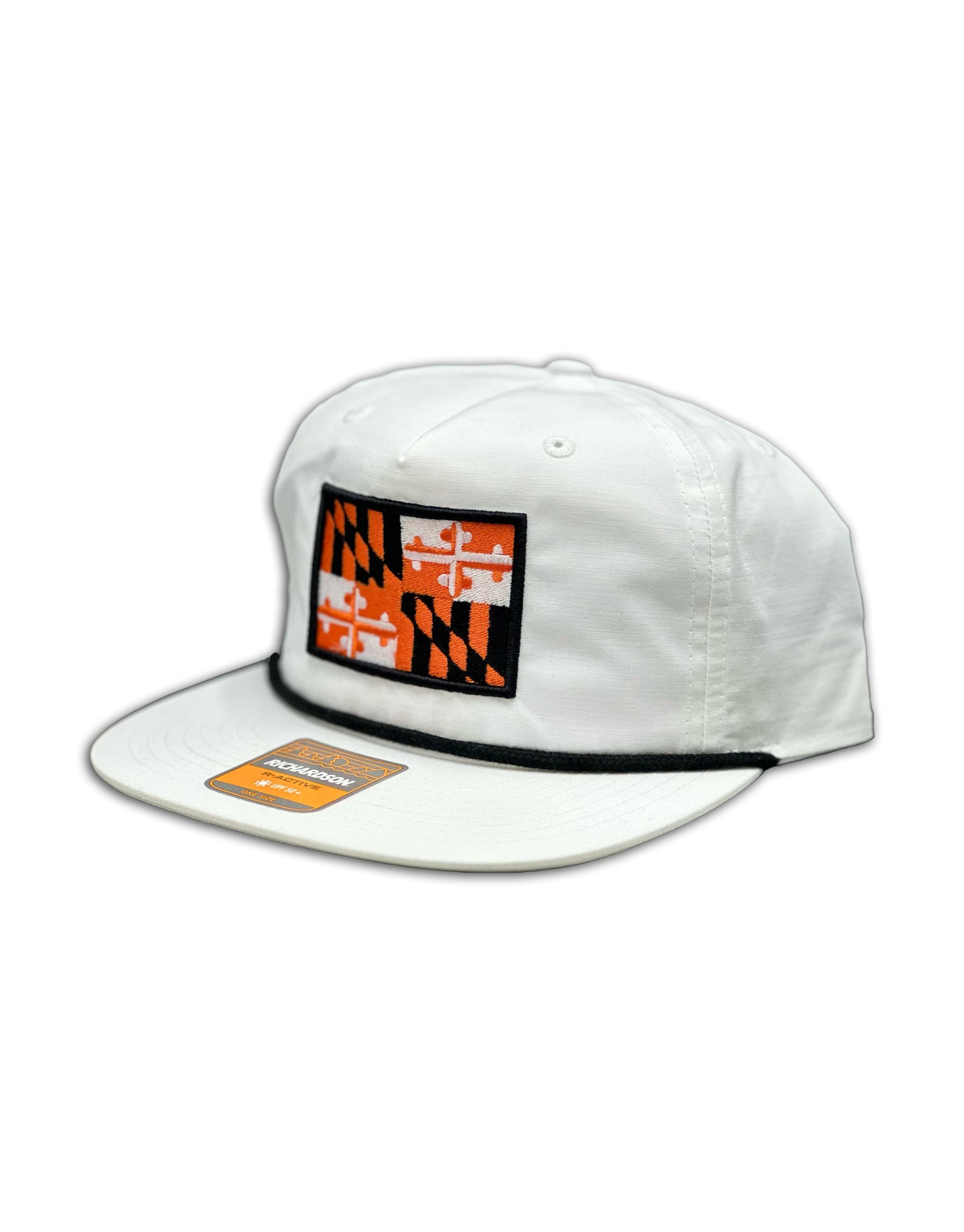 BIRDLAND STATE FLAG HAT, WHITE